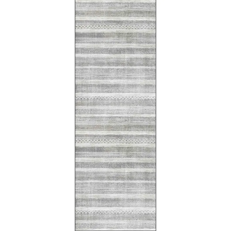 The Rug Collective Kalahari Shadows Ash Machine Washable Area Rug