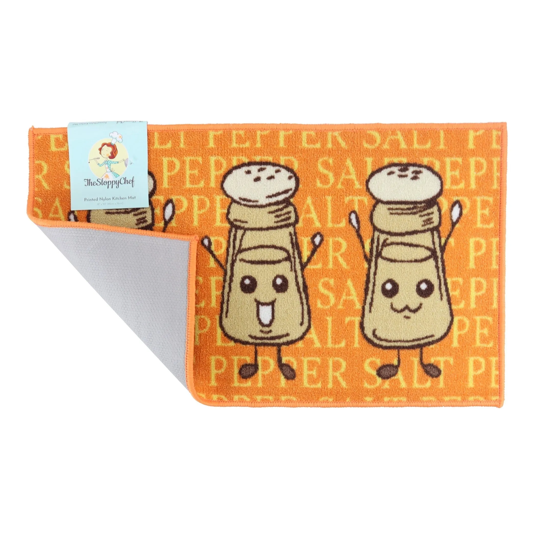 The Sloppy Chef Printed Kitchen Rug - 18x30