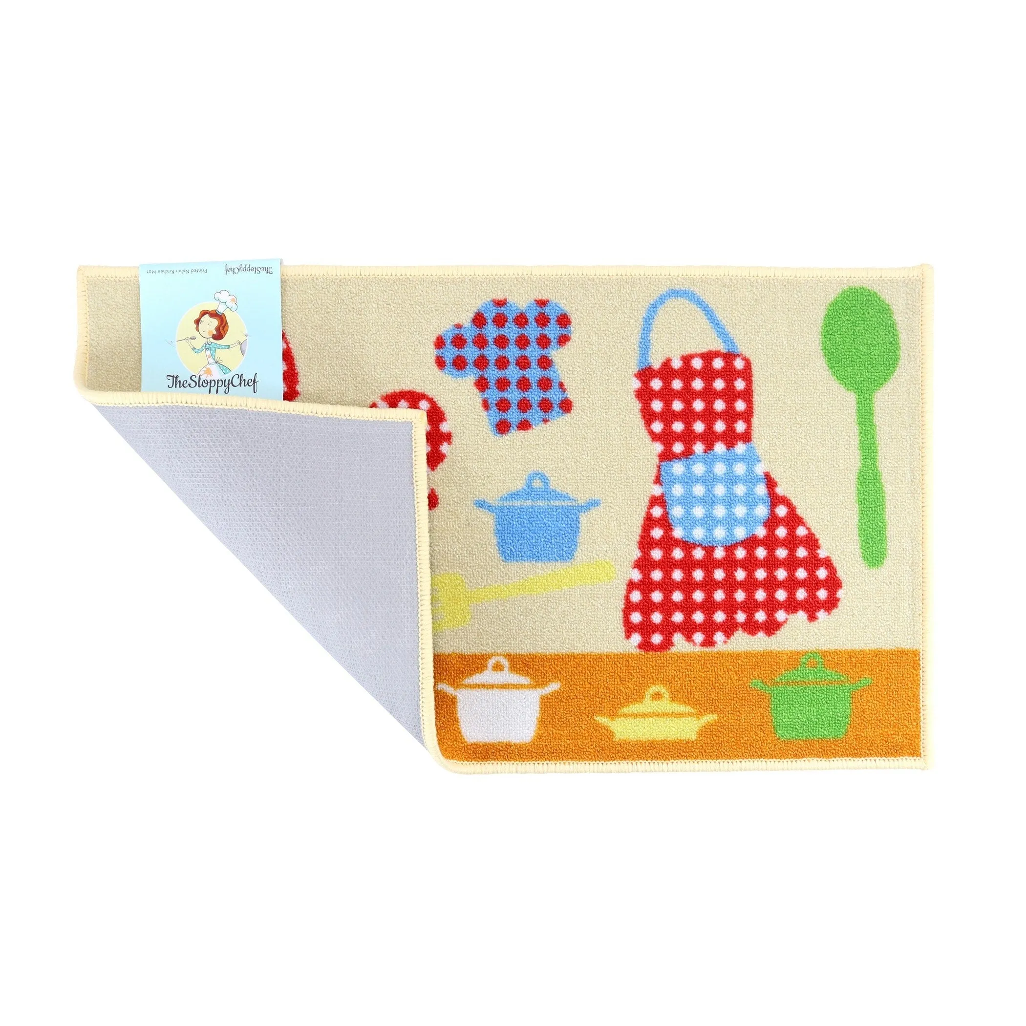 The Sloppy Chef Printed Kitchen Rug - 18x30