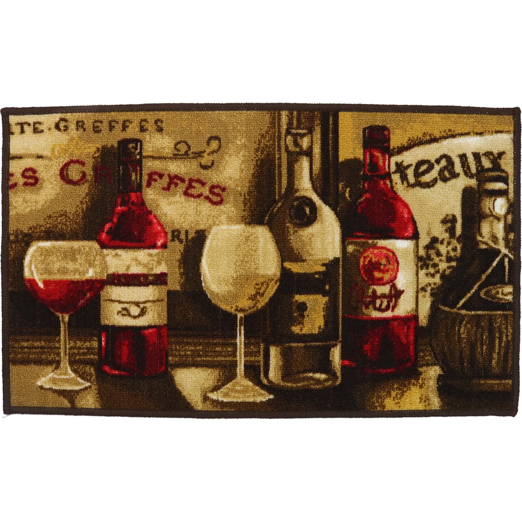 The Sloppy Chef Printed Kitchen Rug - 18x30