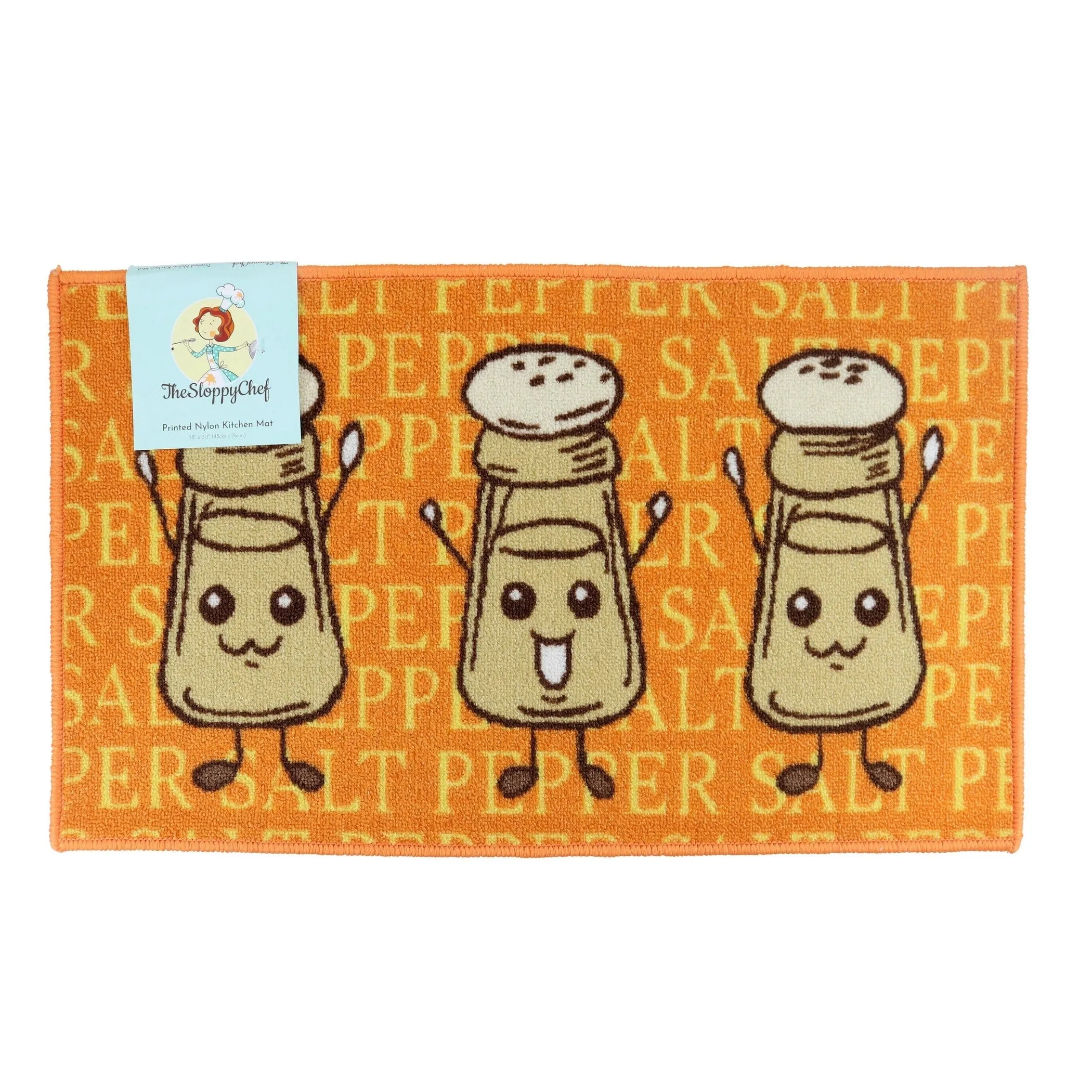 The Sloppy Chef Printed Kitchen Rug - 18x30