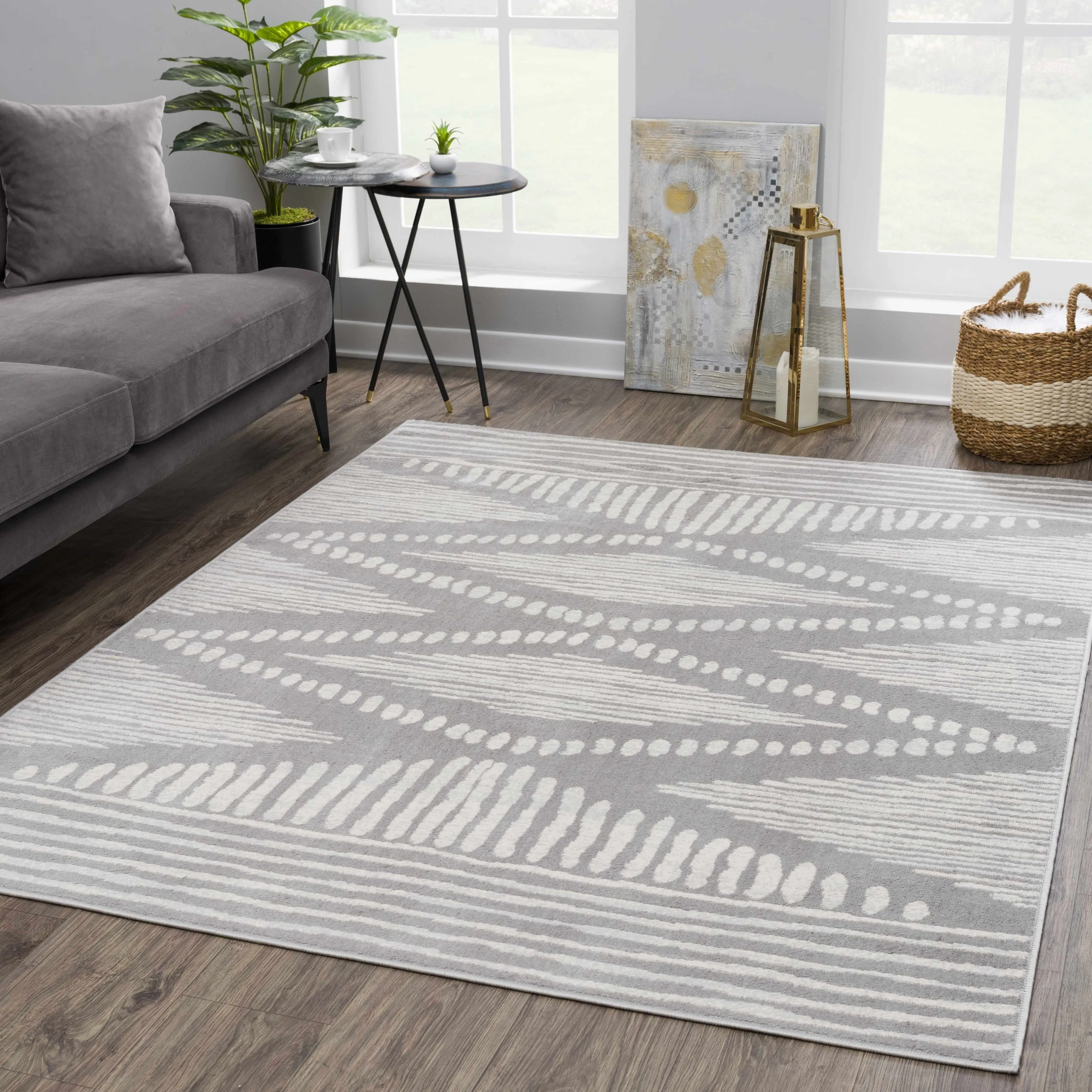 Tigris Nikea Southwestern Bohemian Farmhouse Area Rug
