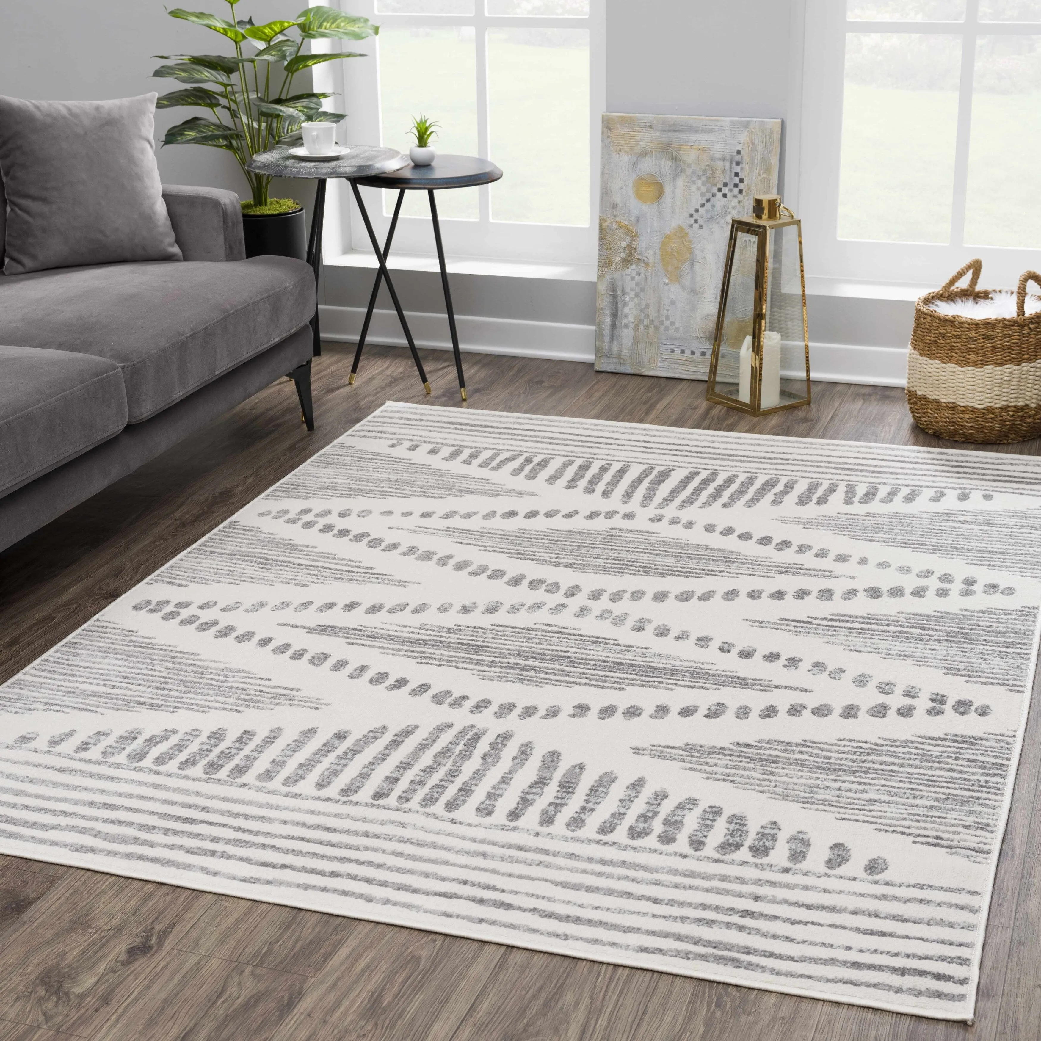 Tigris Nikea Southwestern Bohemian Farmhouse Area Rug