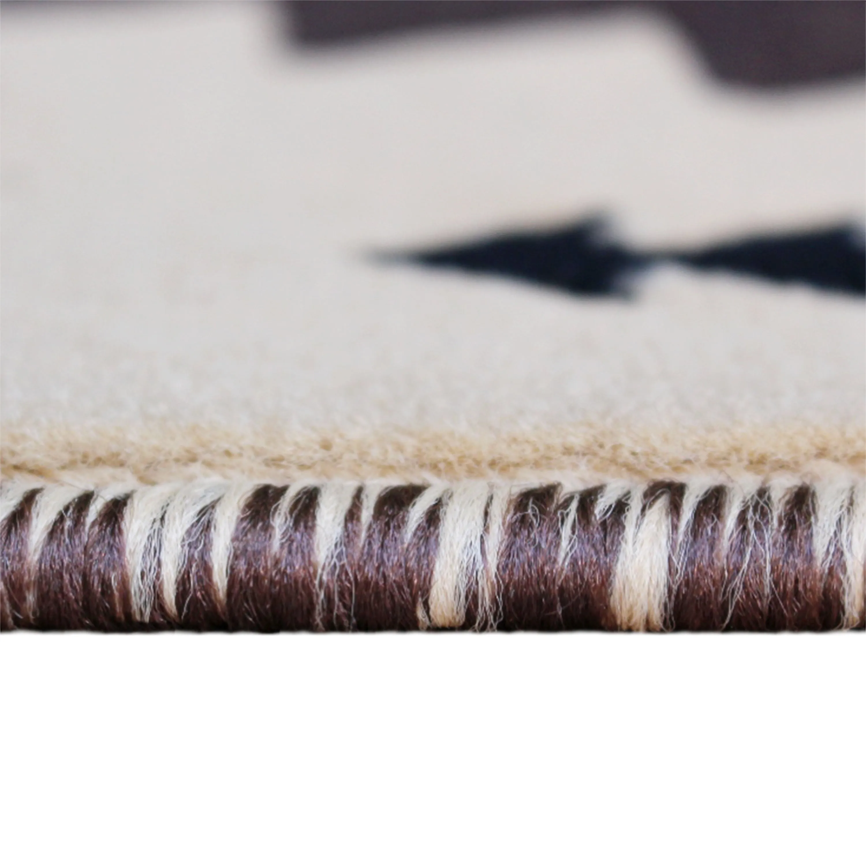 Traditional Southwestern Style Olefin Fiber Geometric Area Rug