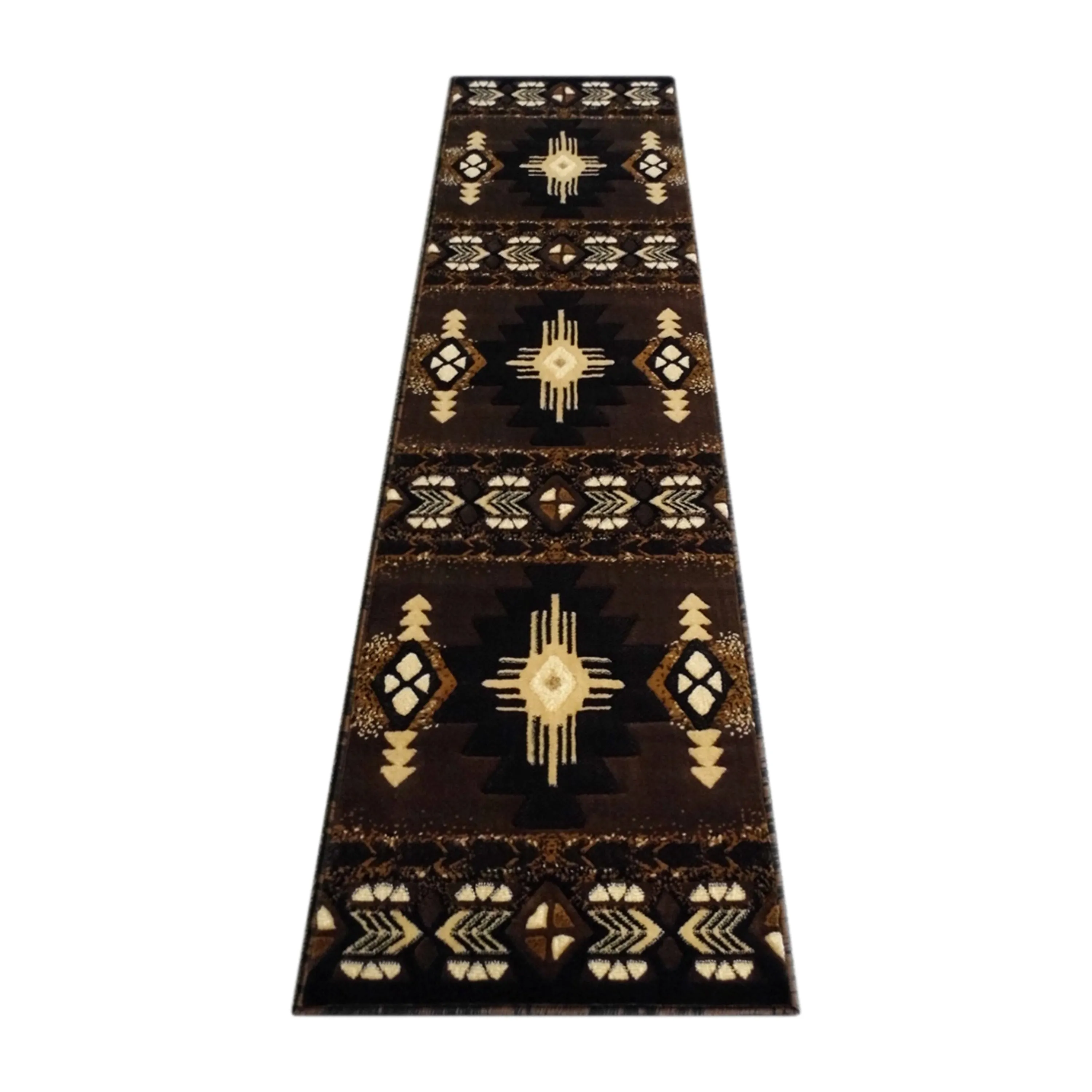 Traditional Southwestern Style Olefin Fiber Geometric Area Rug