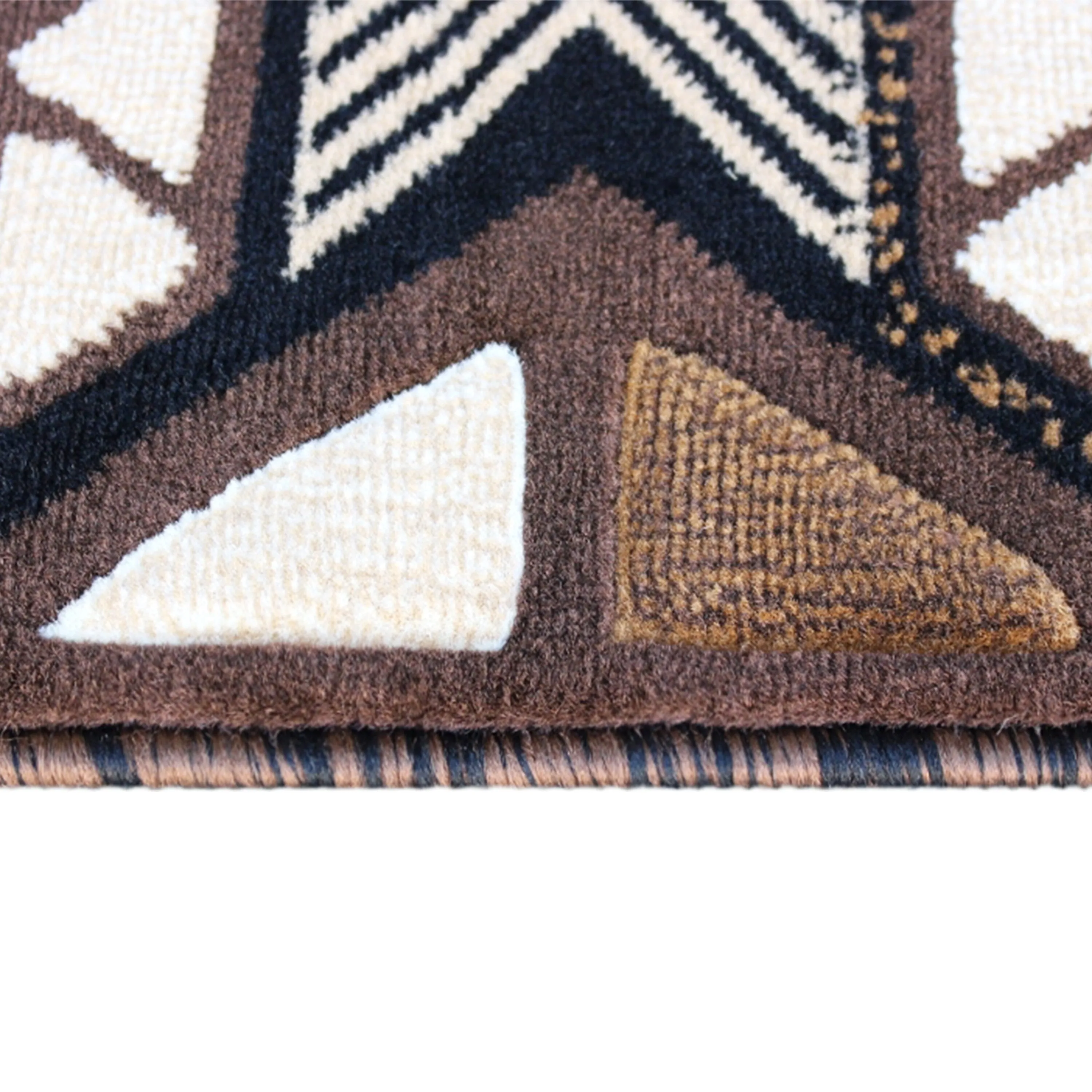 Traditional Southwestern Style Olefin Fiber Geometric Area Rug