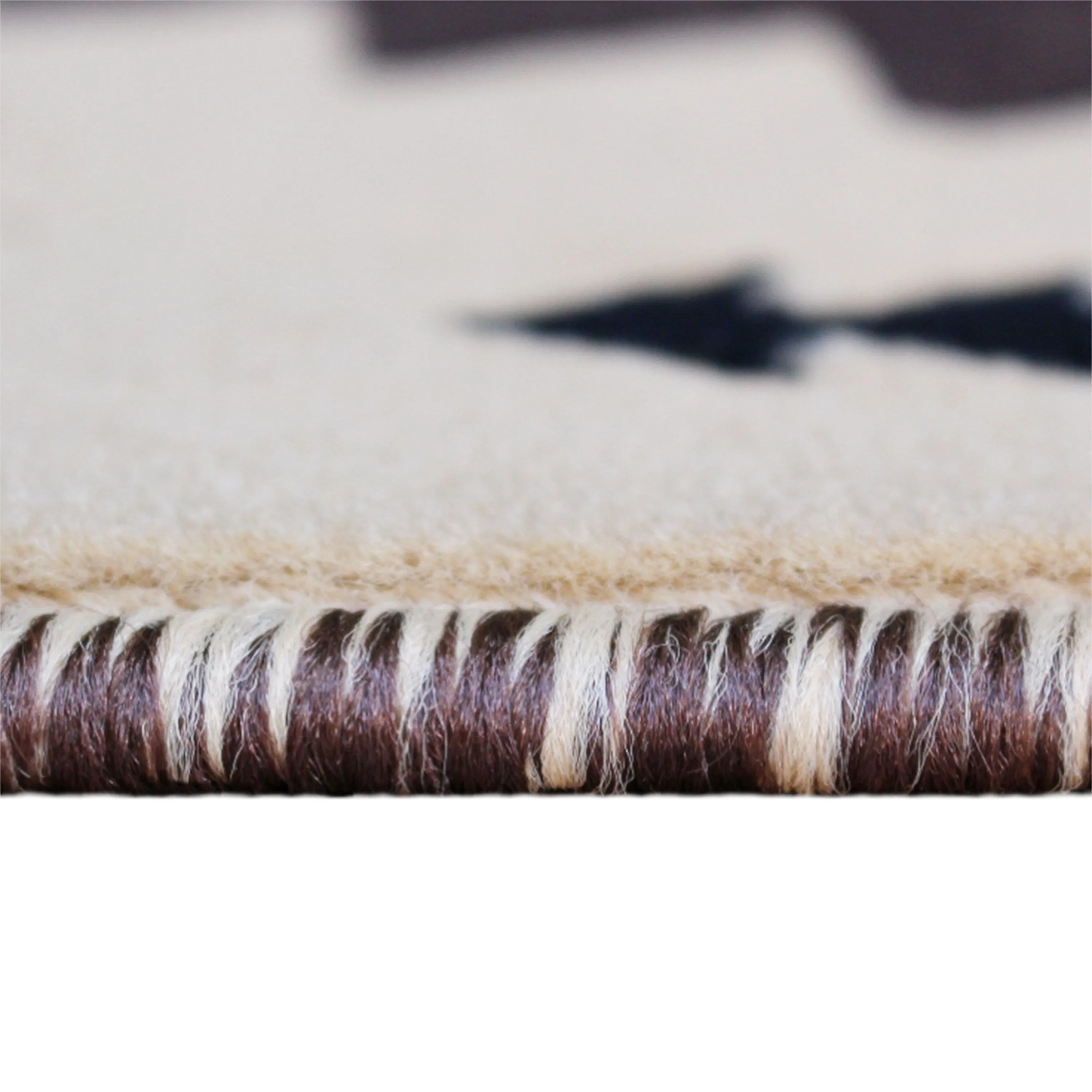 Traditional Southwestern Style Olefin Fiber Geometric Area Rug