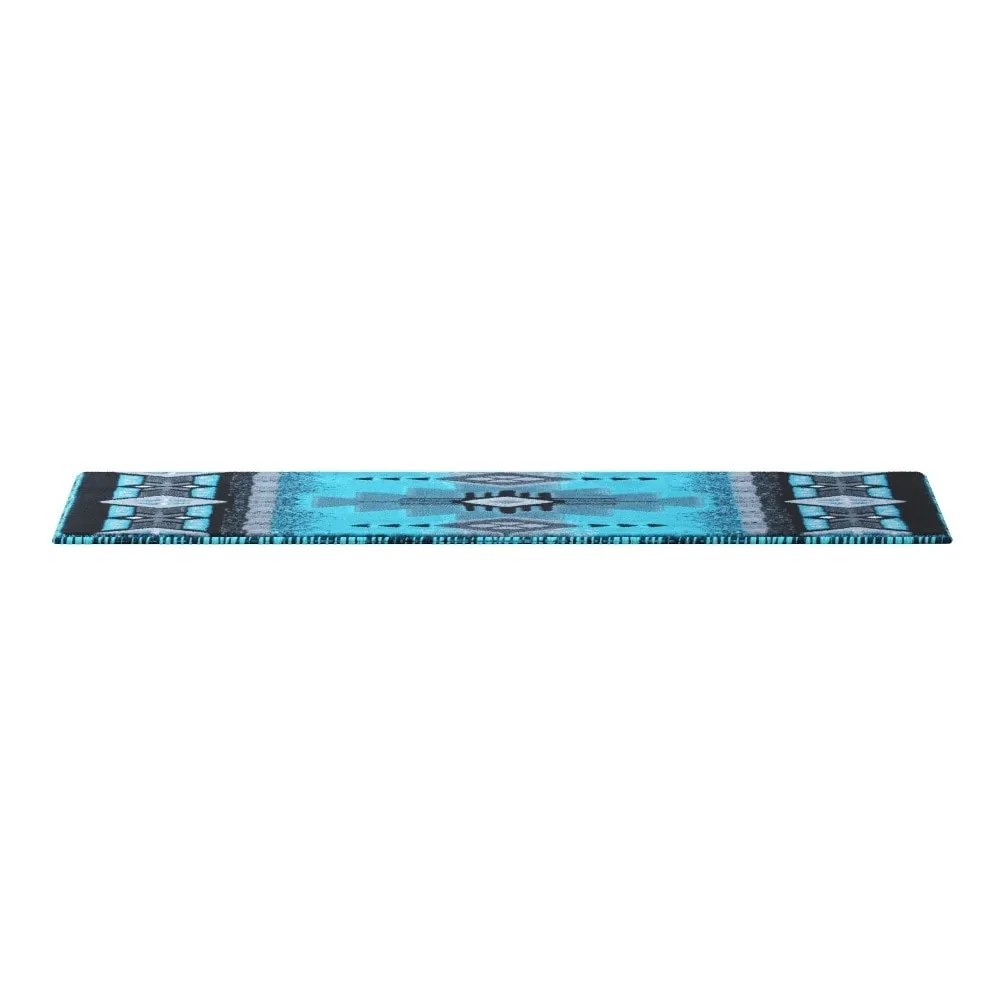 Traditional Southwestern Style Olefin Fiber Geometric Area Rug