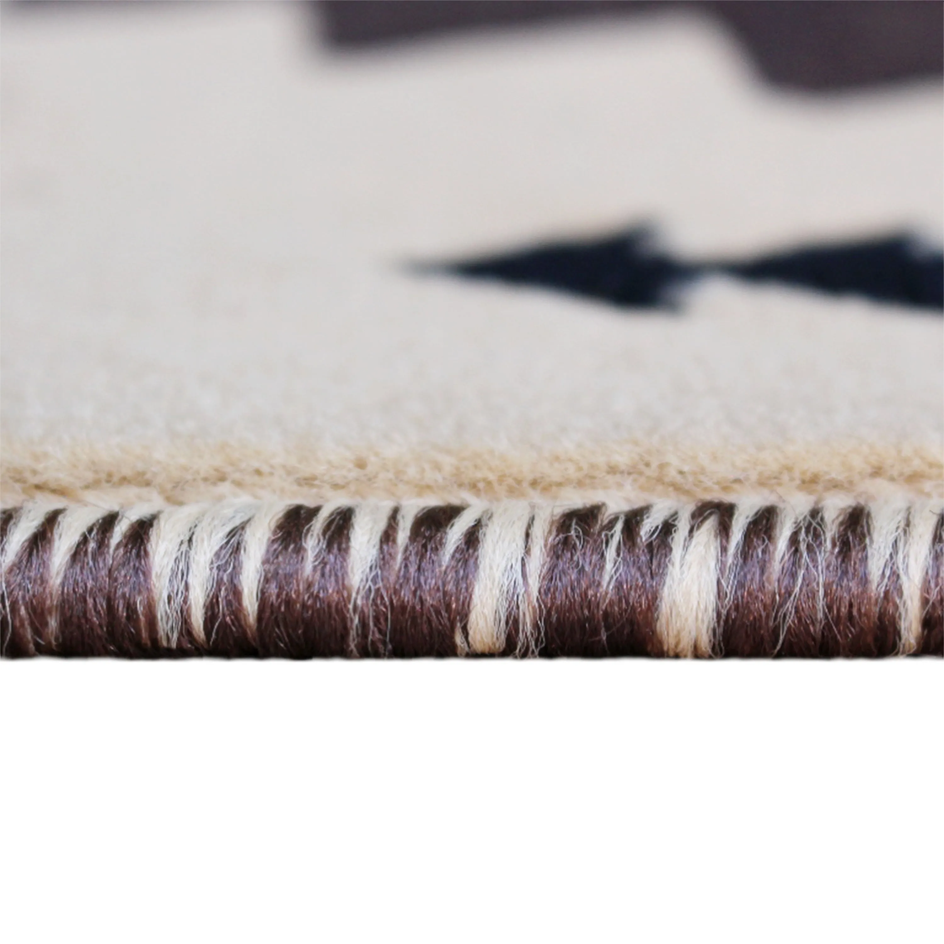 Traditional Southwestern Style Olefin Fiber Geometric Area Rug