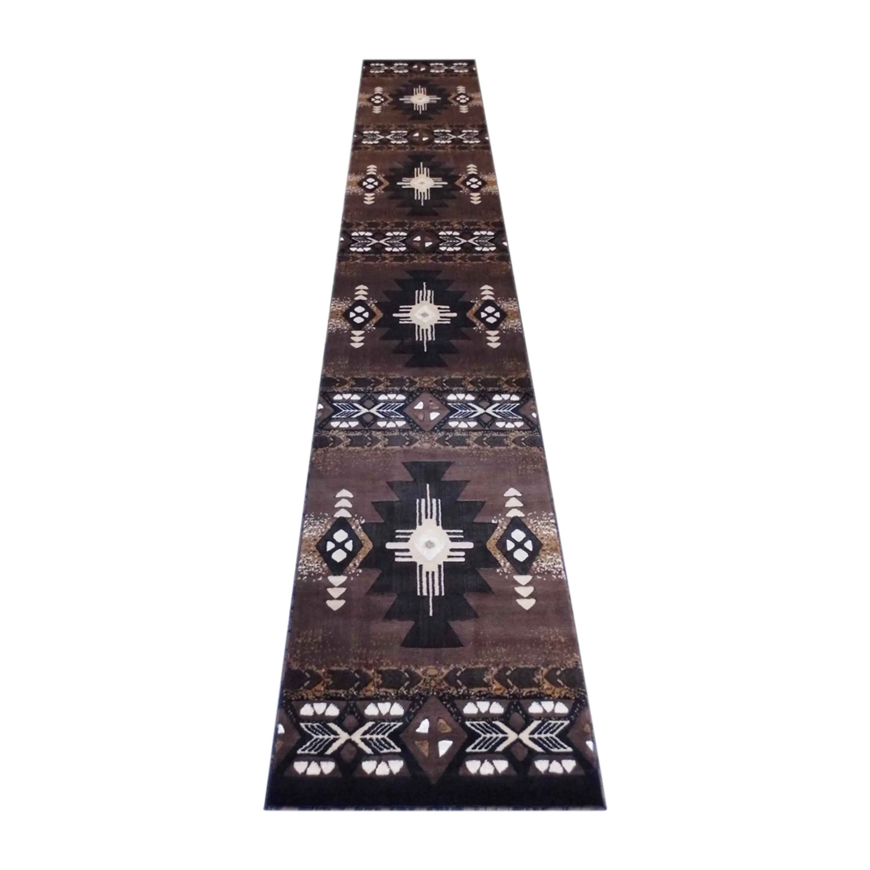 Traditional Southwestern Style Olefin Fiber Geometric Area Rug