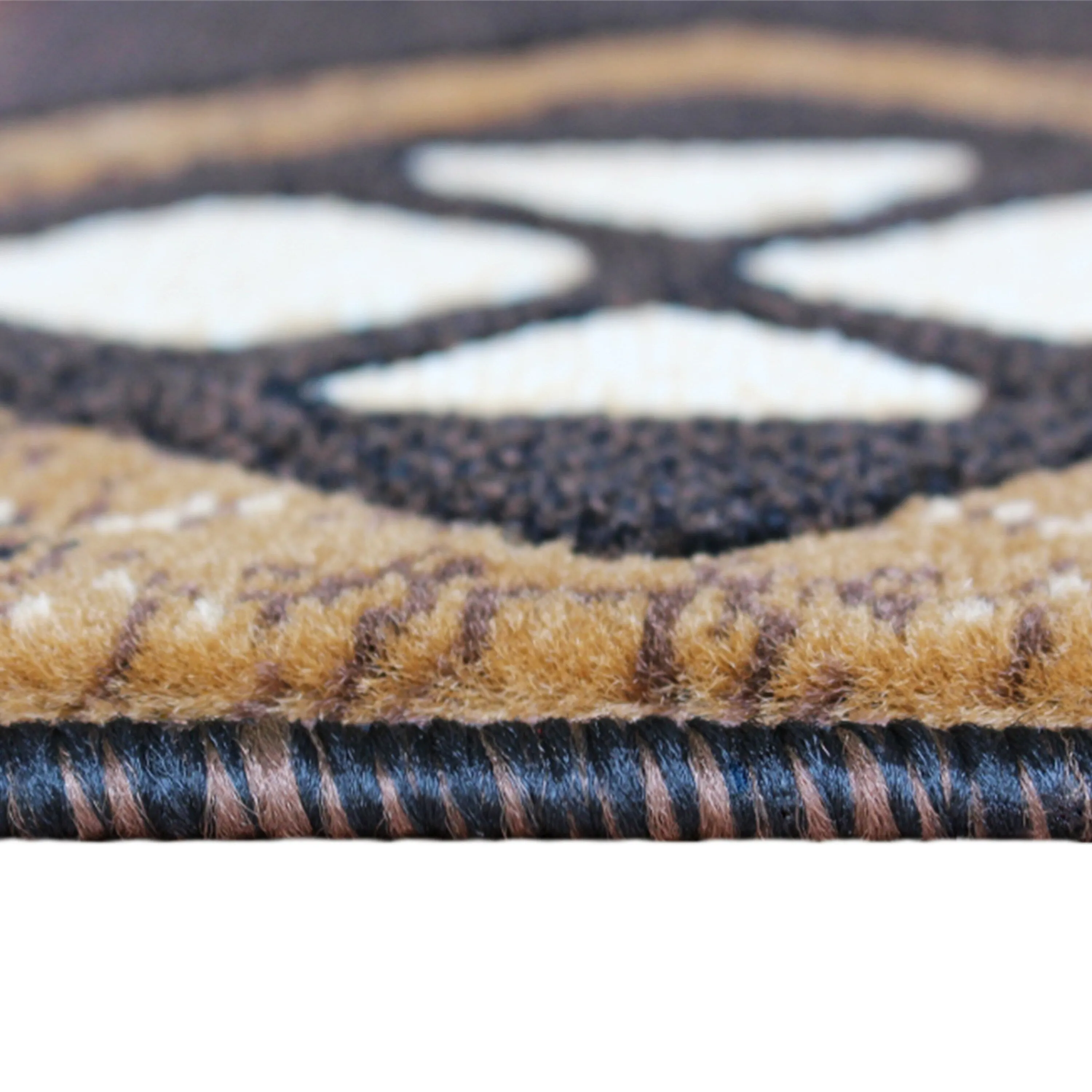 Traditional Southwestern Style Olefin Fiber Geometric Area Rug