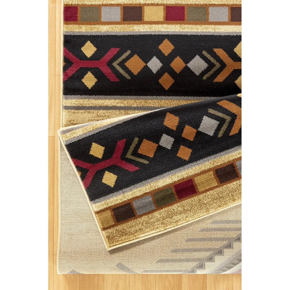 Tribes GC_YLS4003 Cream Southwest Area Rug