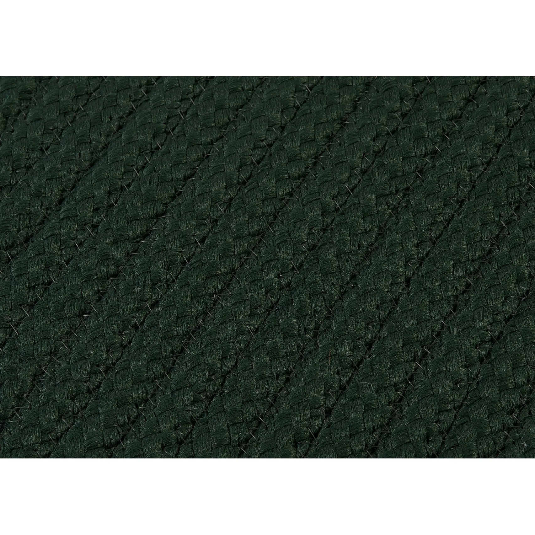 Twisted Stripe Reversible Round Christmas Rug