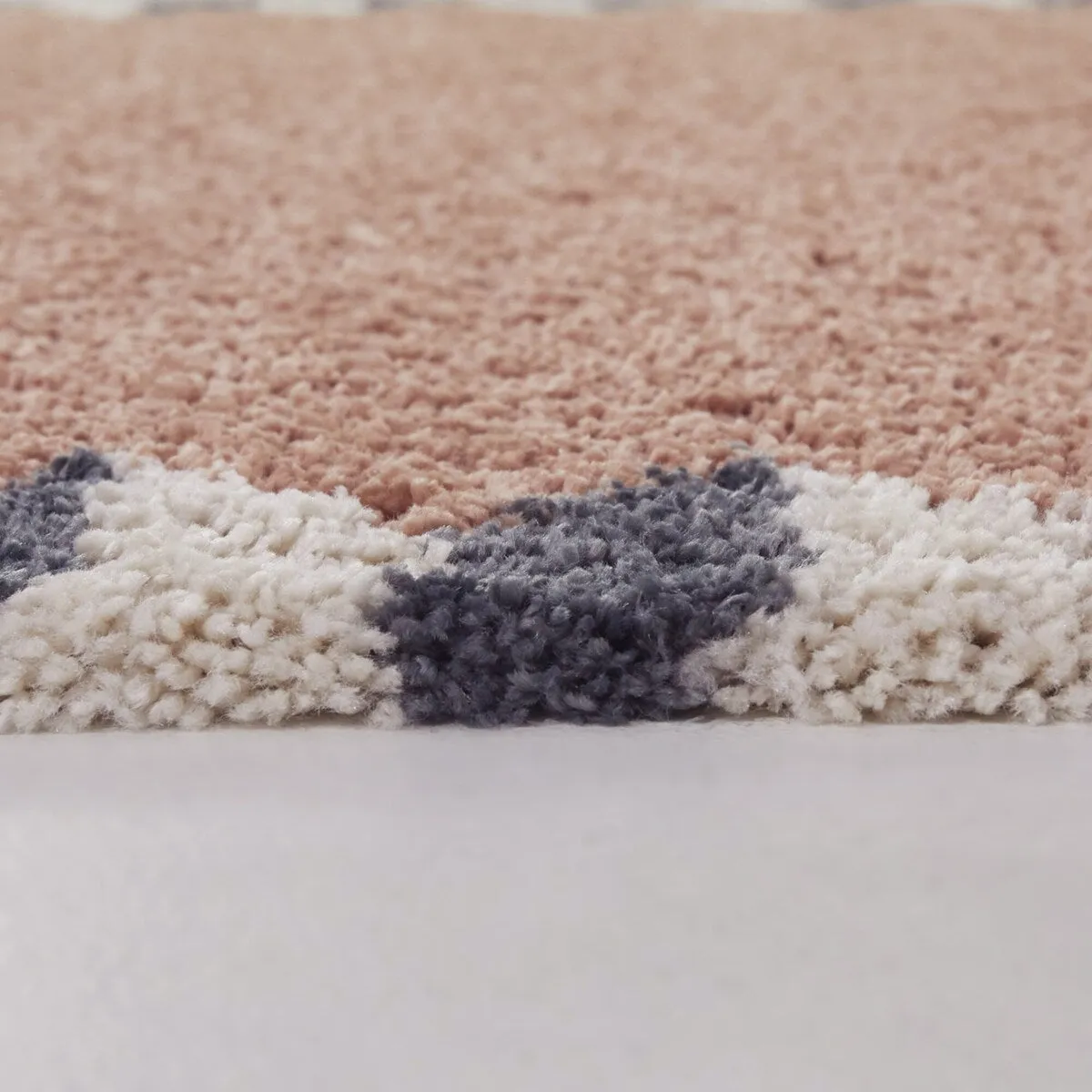 Vasile Border Shag Area Rug