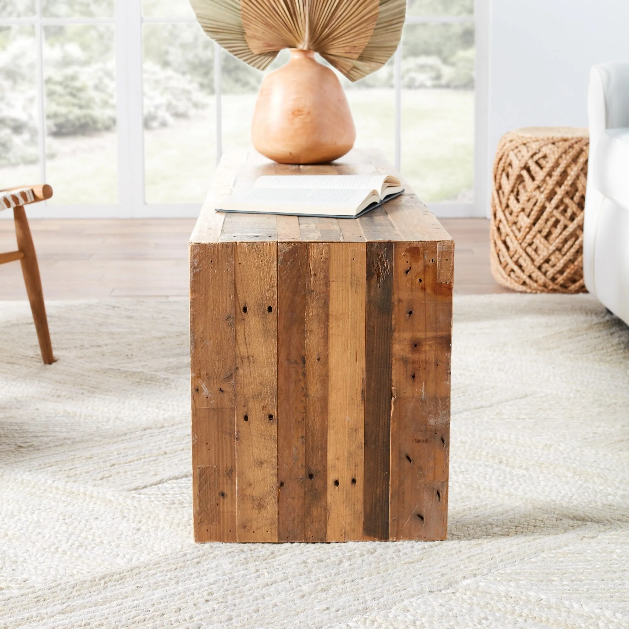 Vero Natural Trellis Area Rug