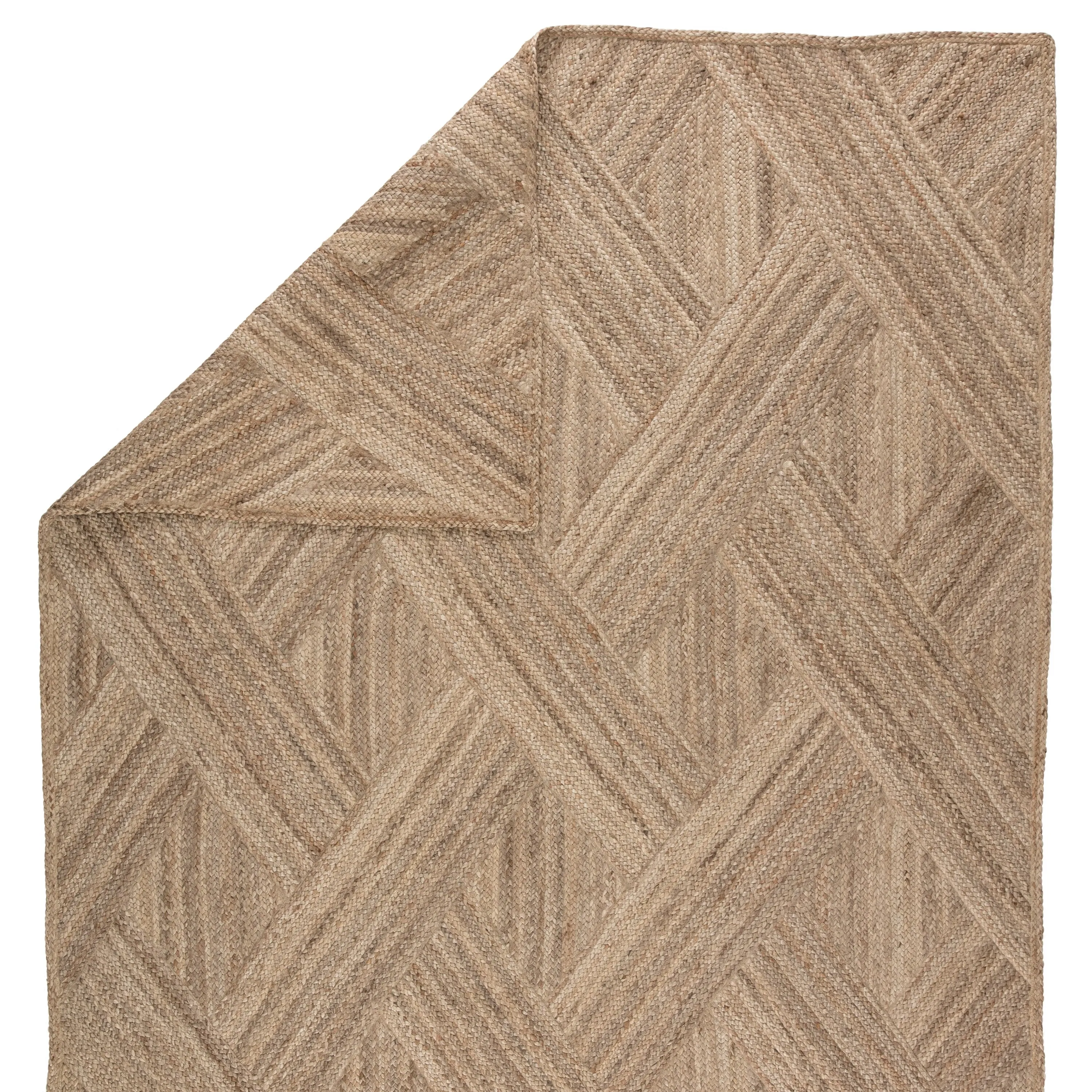 Vero Natural Trellis Area Rug