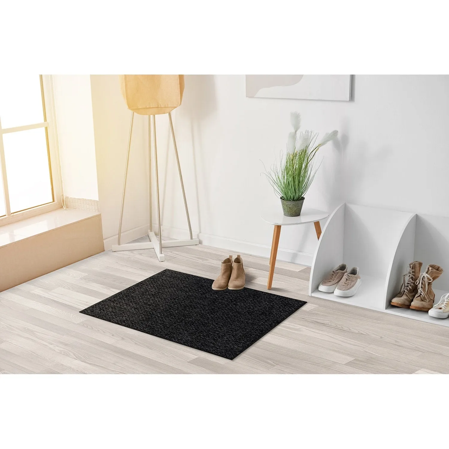 VILLADECOR Easy Jute Indoor Outdoor Weaving Area Rug