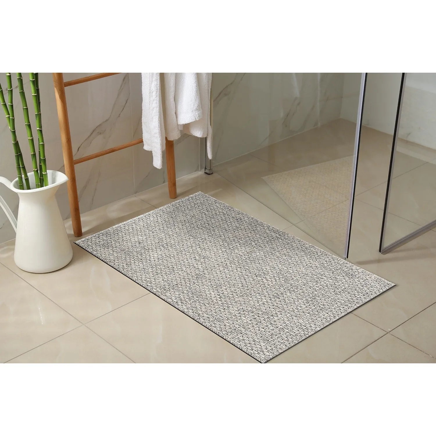 VILLADECOR Easy Jute Indoor Outdoor Weaving Area Rug