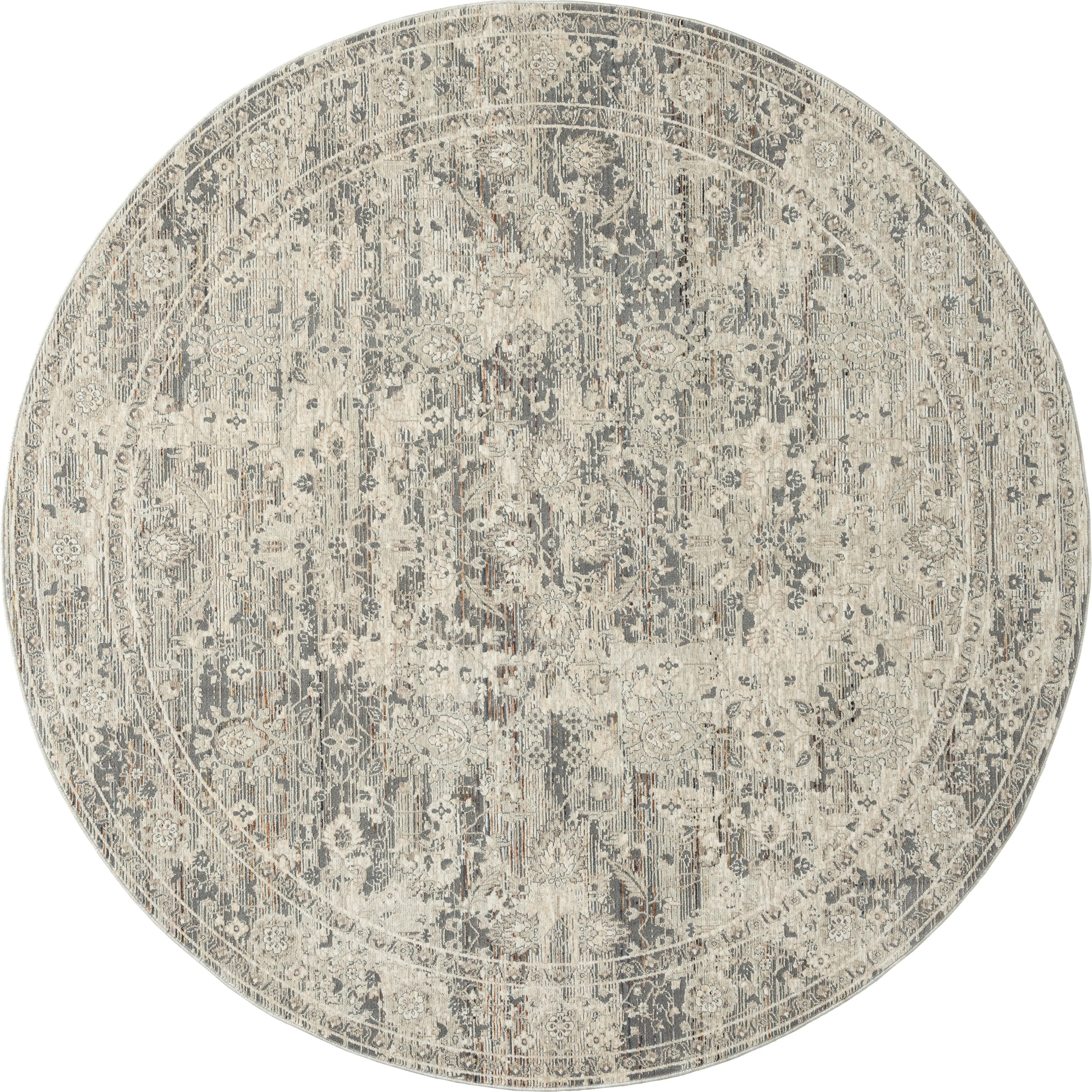 Vintage Grey Area Rug