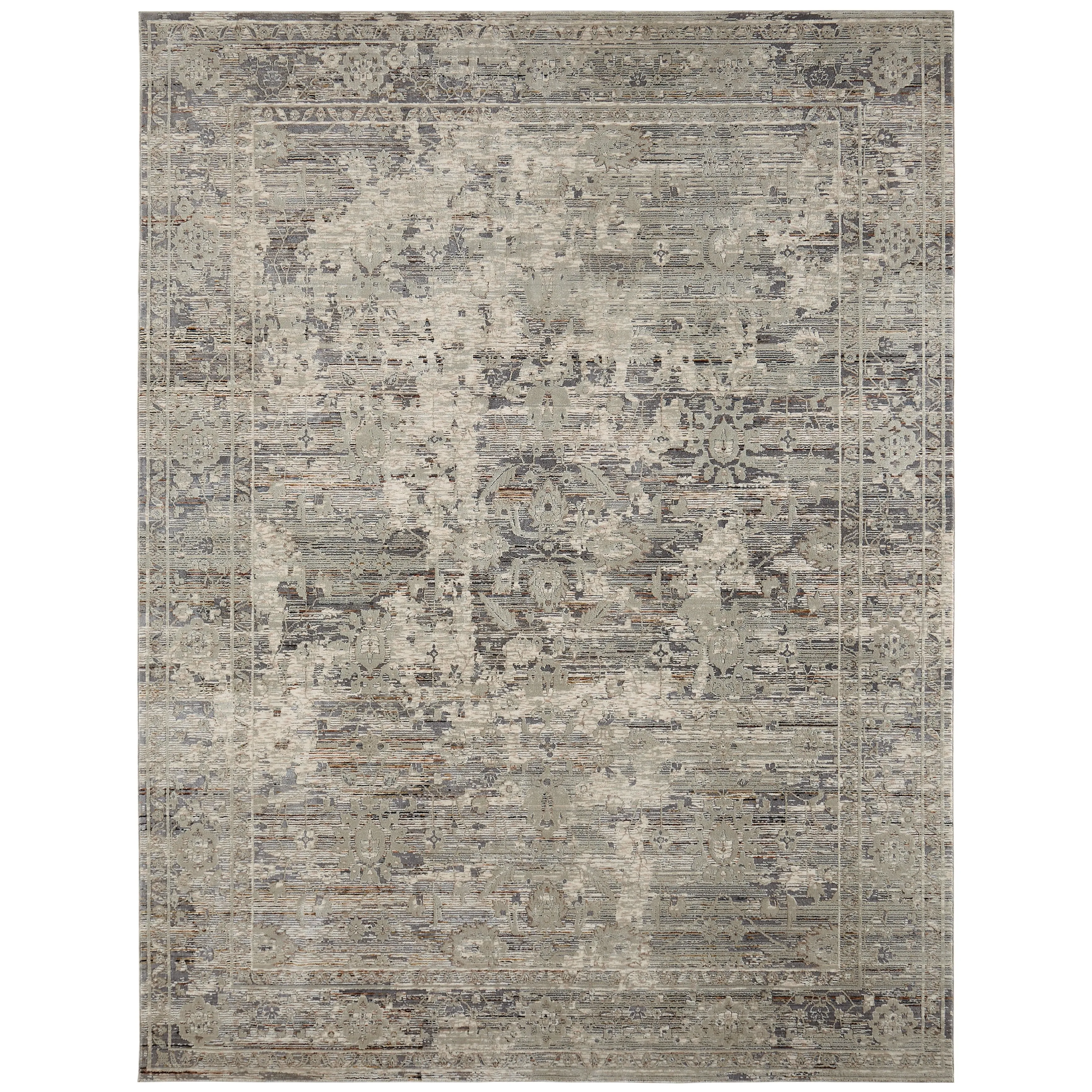Vintage Grey Area Rug