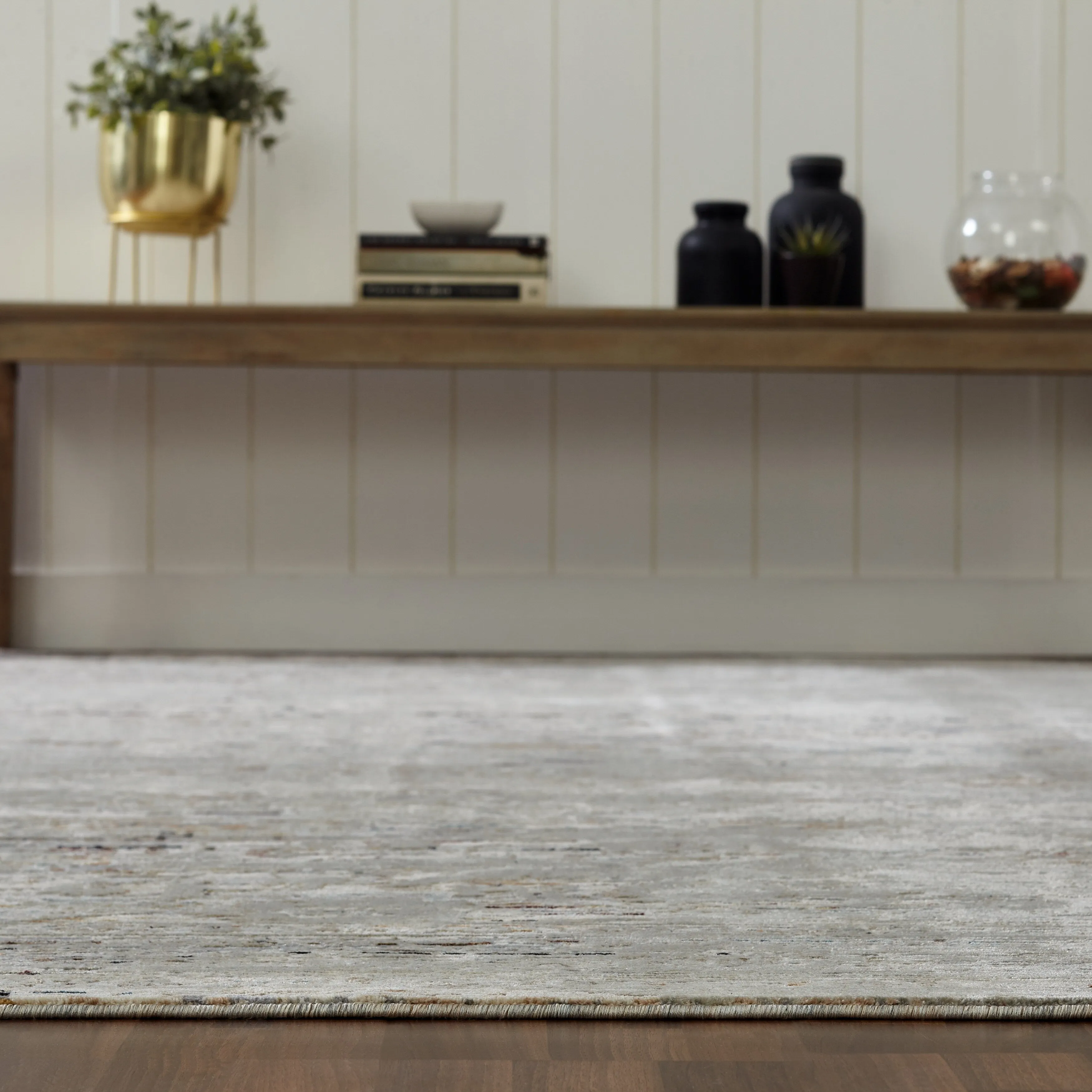 Vintage Grey Area Rug