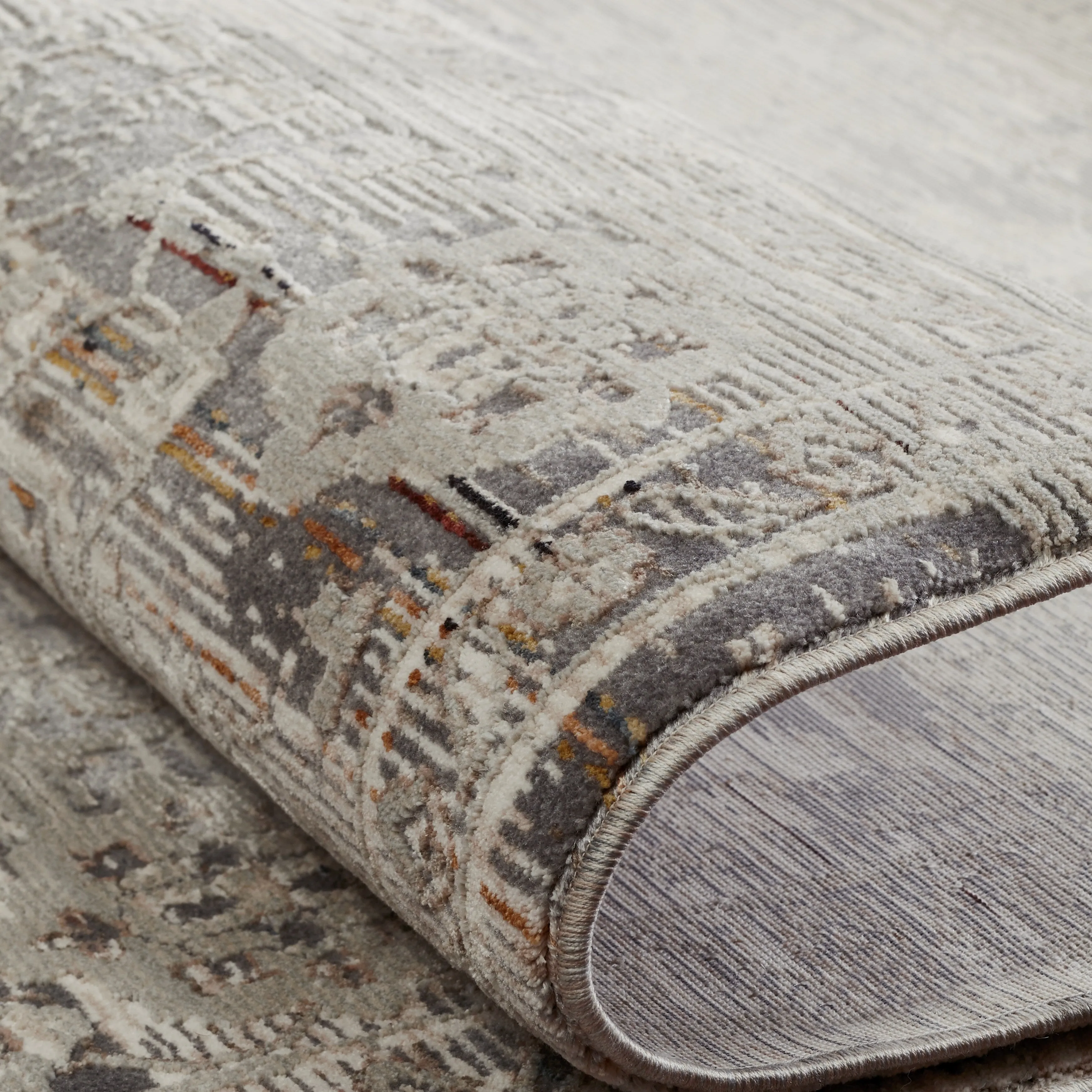 Vintage Grey Area Rug