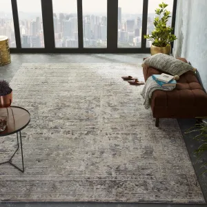 Vintage Grey Area Rug
