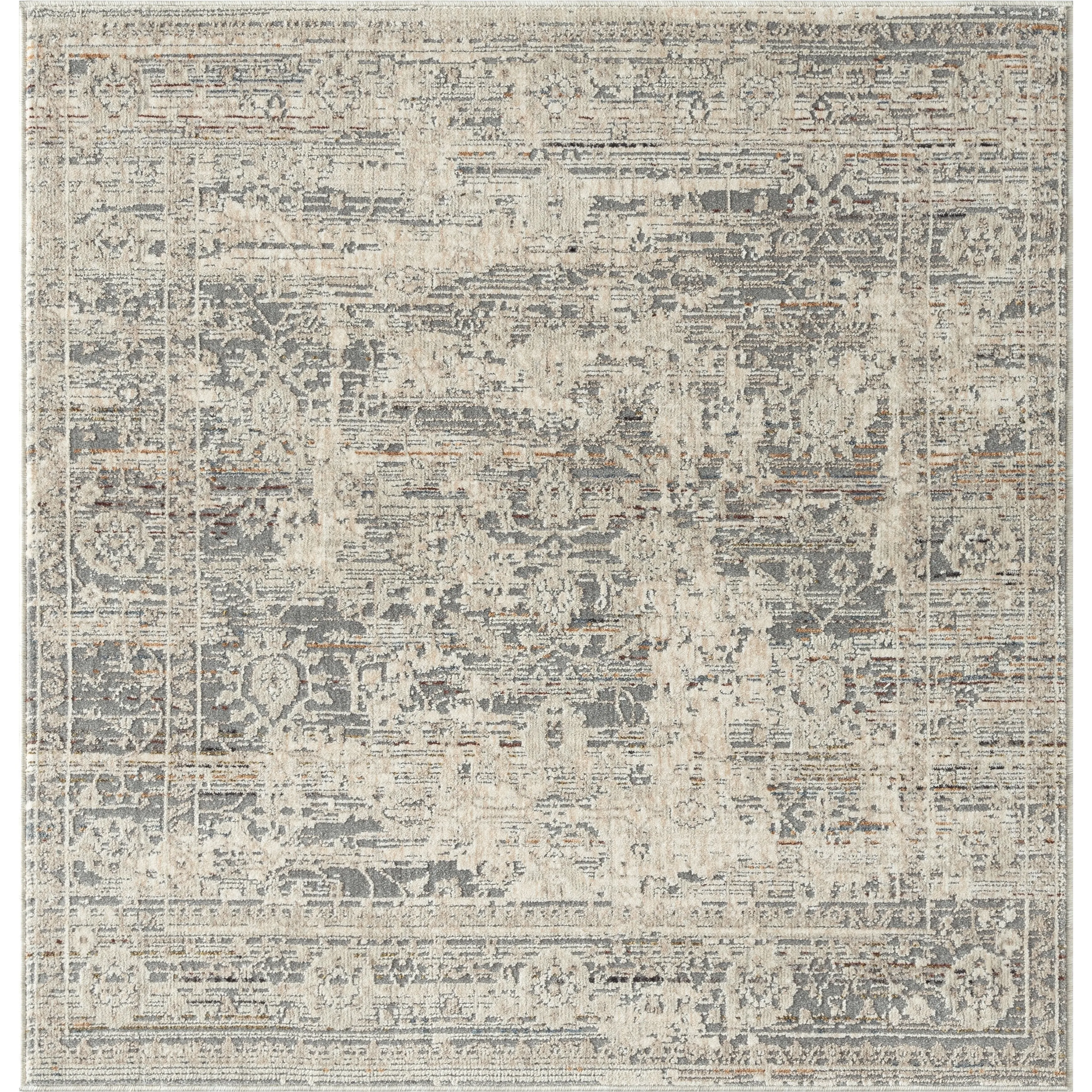 Vintage Grey Area Rug