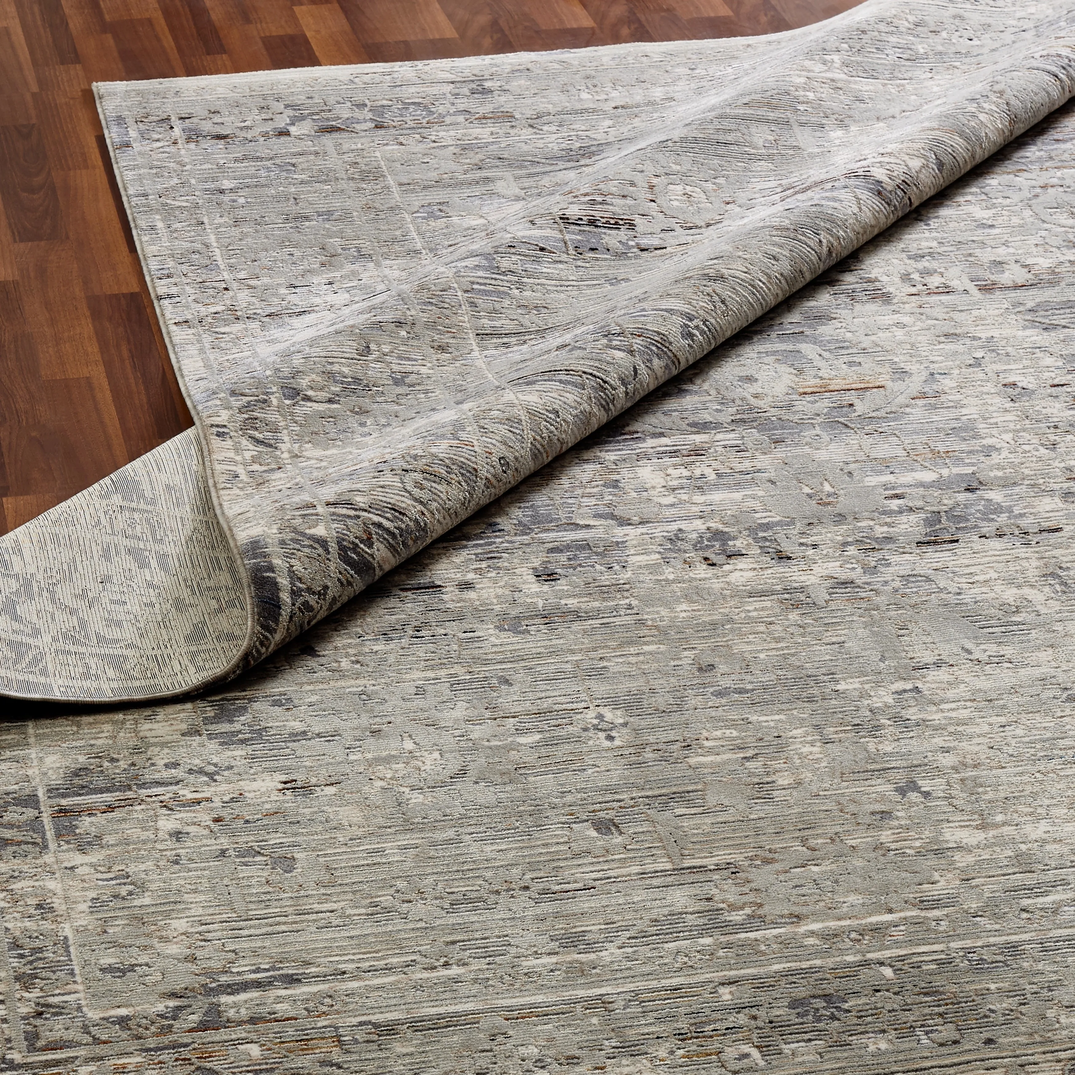 Vintage Grey Area Rug