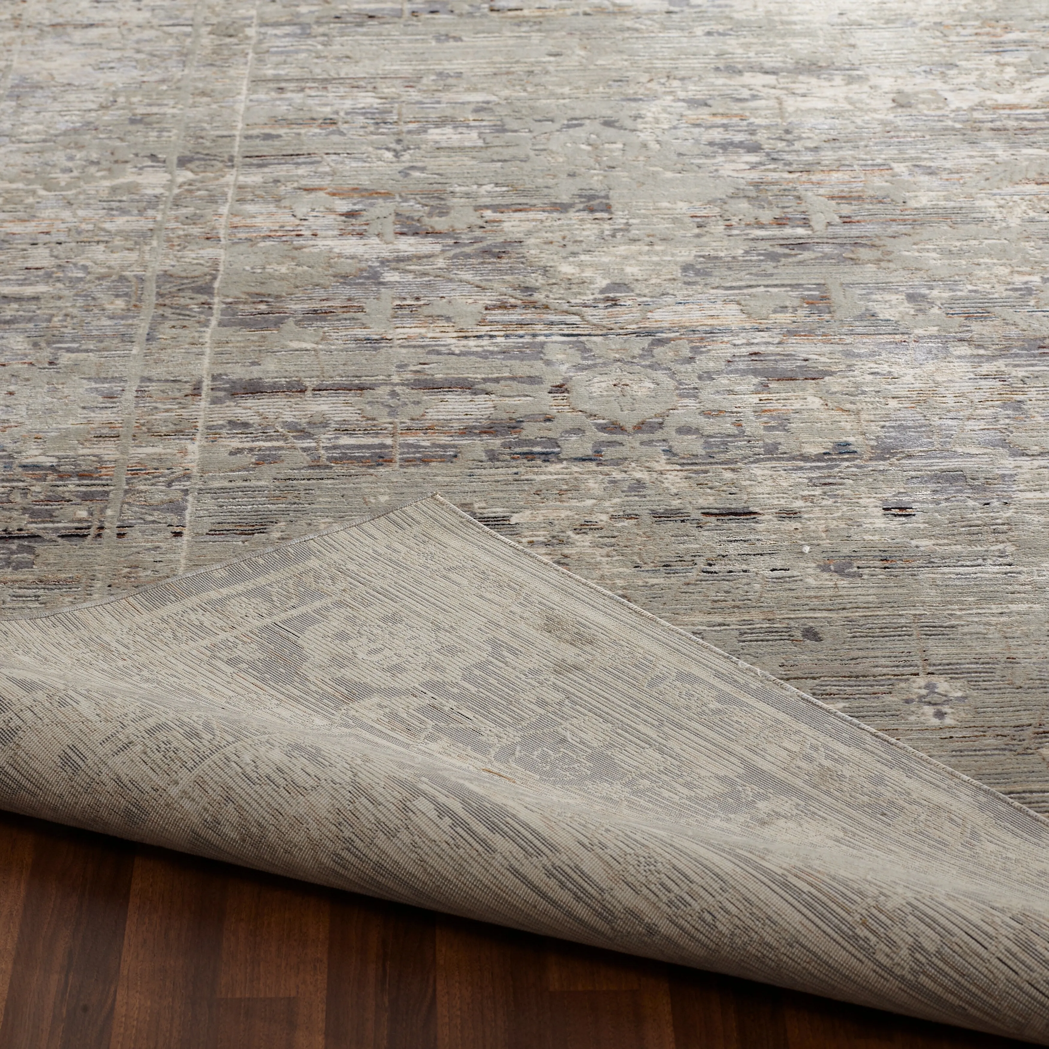 Vintage Grey Area Rug