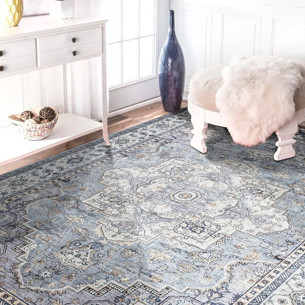 Vintage Modern Abstract Area Rug for Living room Bedroom