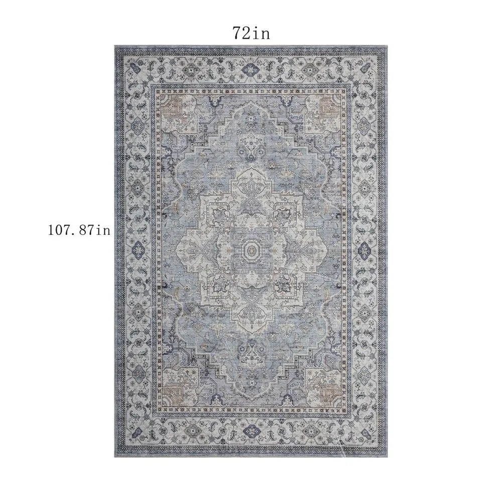 Vintage Modern Abstract Area Rug for Living room Bedroom