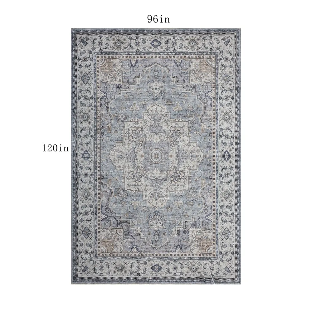 Vintage Modern Abstract Area Rug for Living room Bedroom