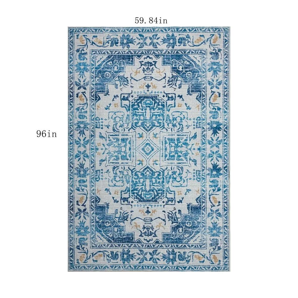 Vintage Modern Abstract Area Rug for Living room Bedroom