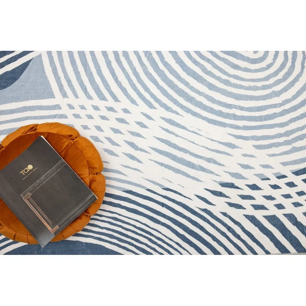 Vintage Modern Abstract Area Rug for Living room Bedroom