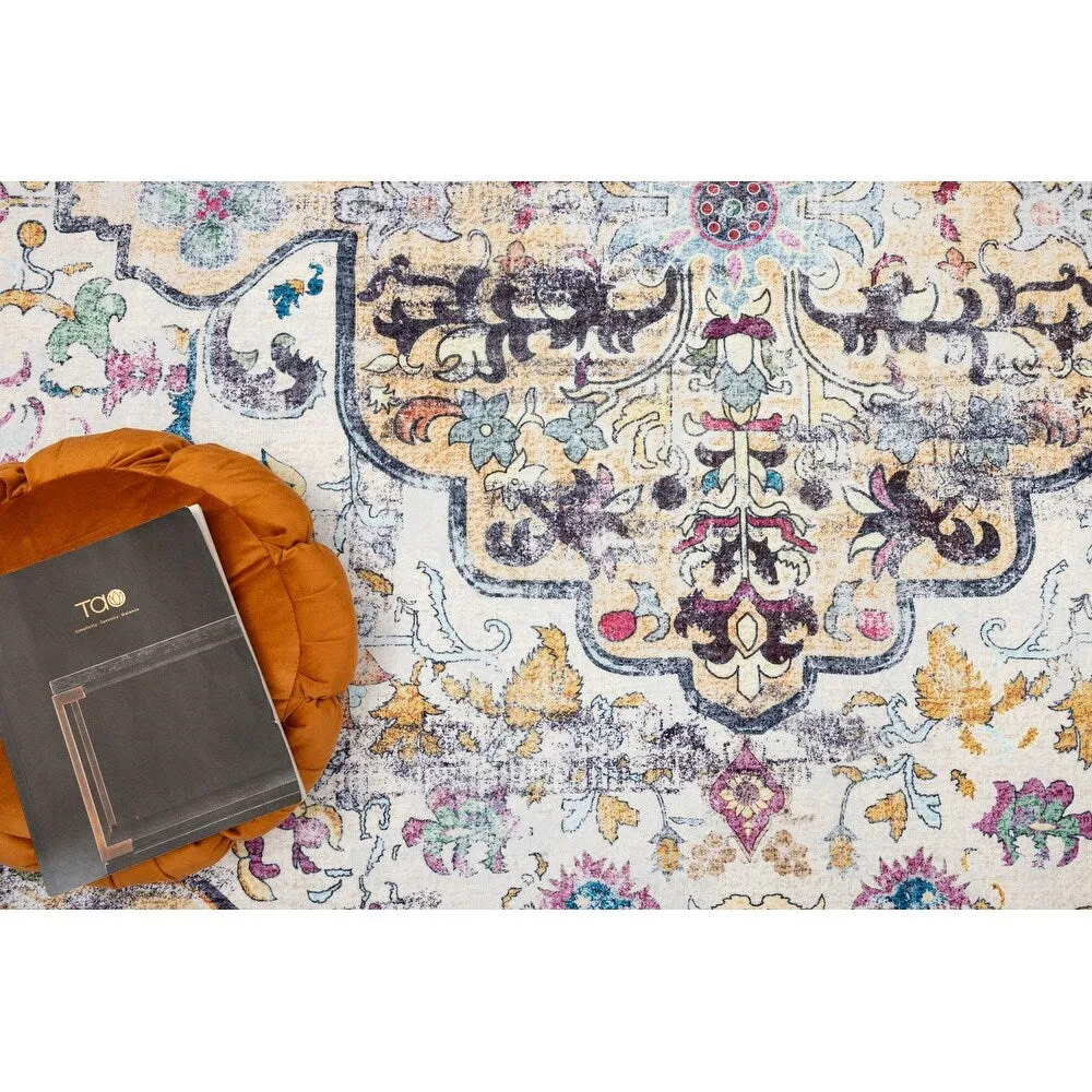 Vintage Modern Abstract Area Rug for Living room Bedroom