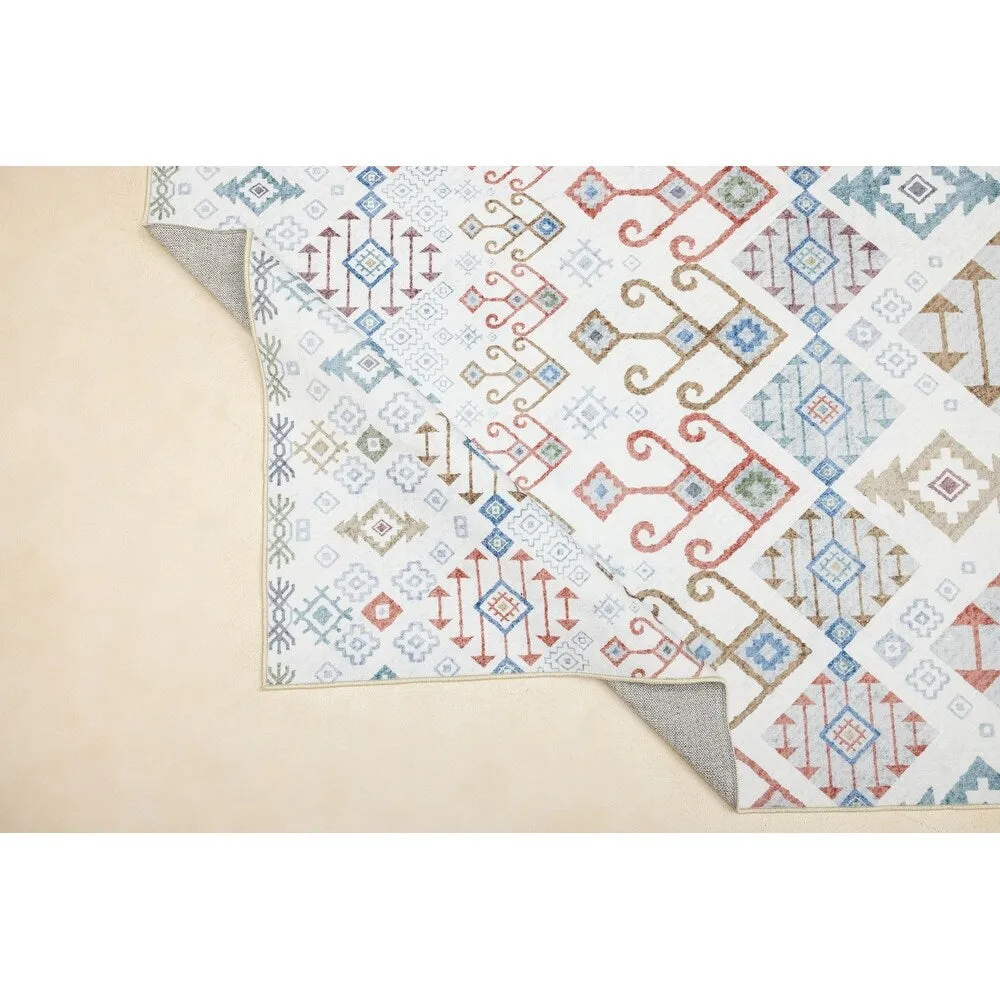 Vintage Modern Abstract Area Rug for Living room Bedroom