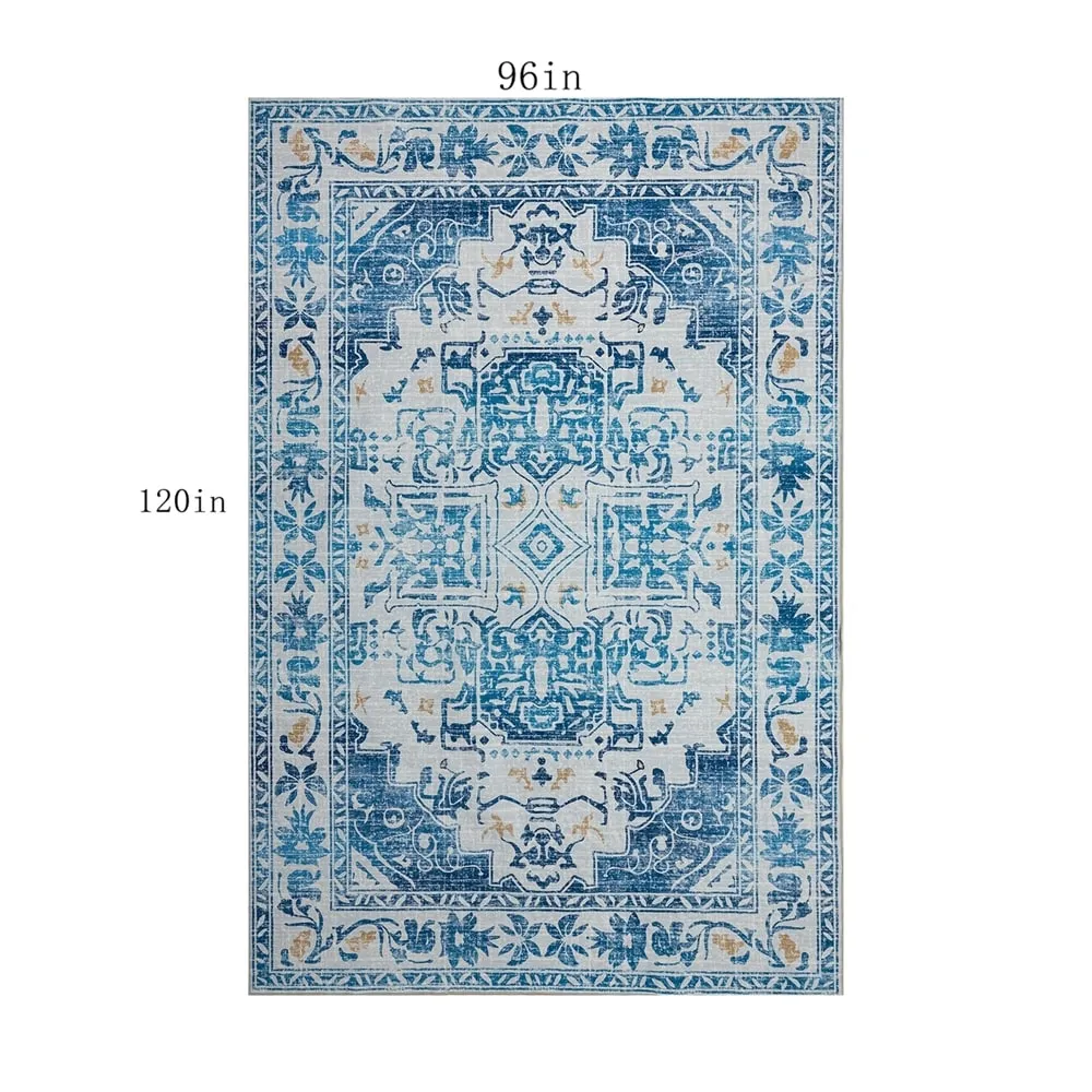 Vintage Modern Abstract Area Rug for Living room Bedroom