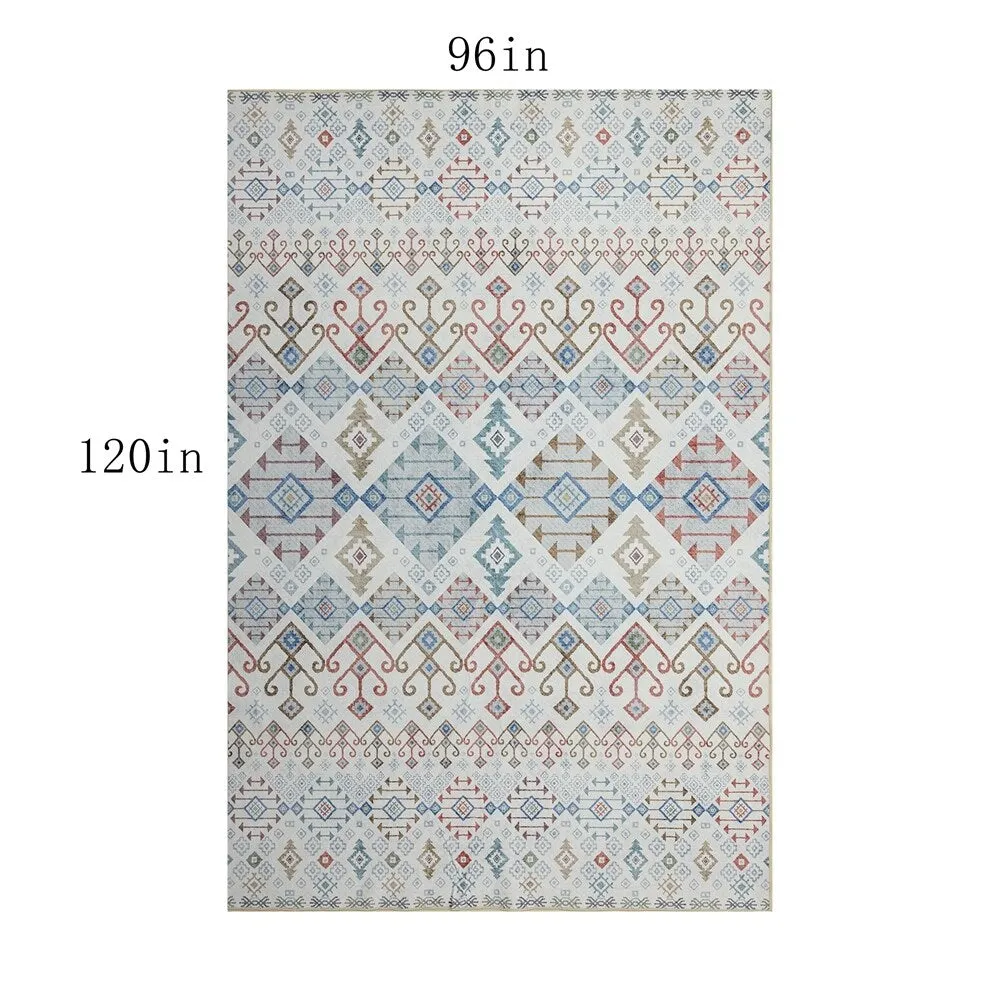 Vintage Modern Abstract Area Rug for Living room Bedroom