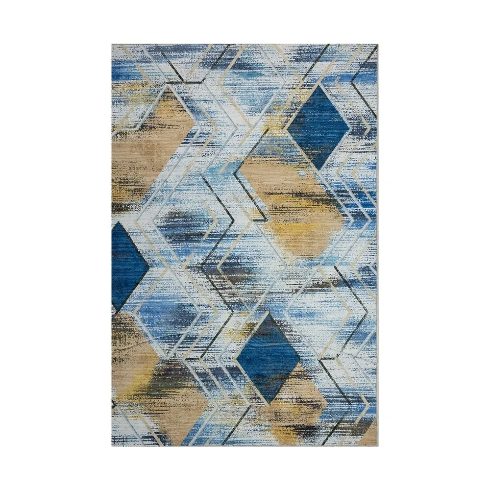 Vintage Modern Abstract Area Rug for Living room Bedroom