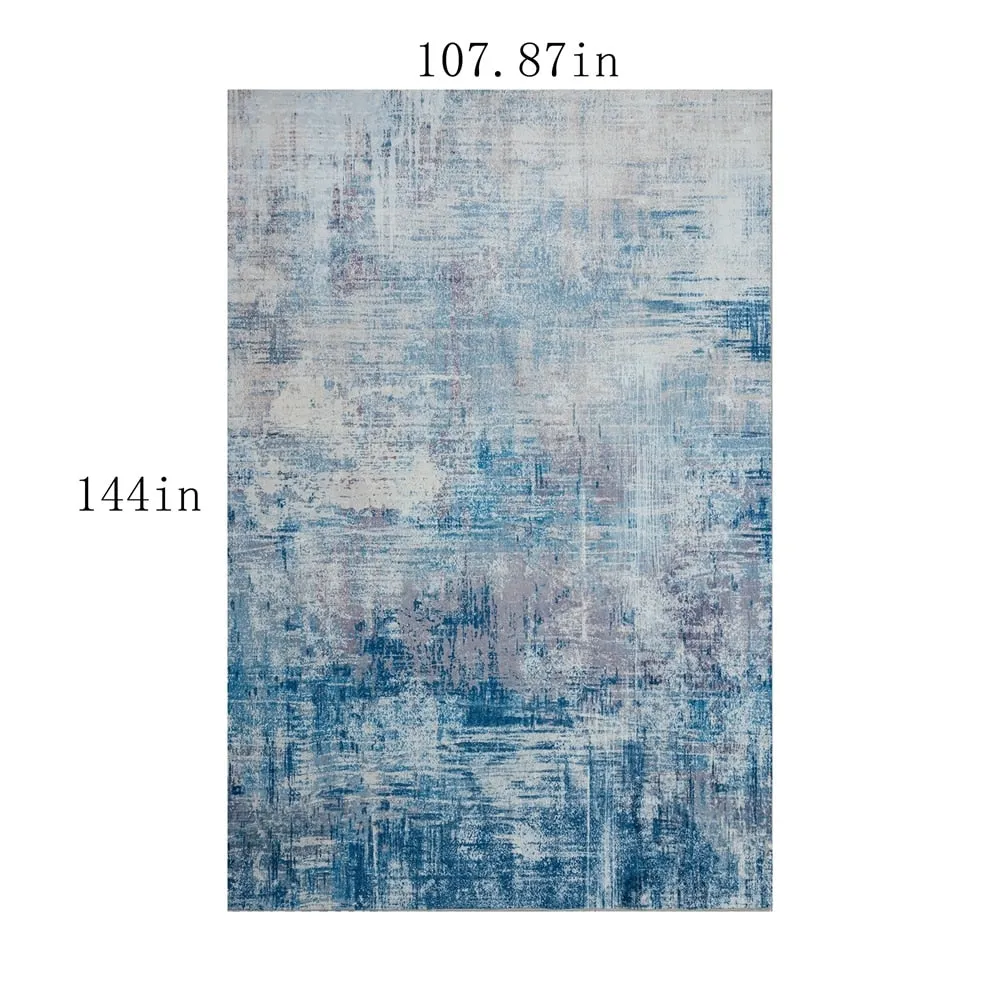 Vintage Modern Abstract Area Rug for Living room Bedroom