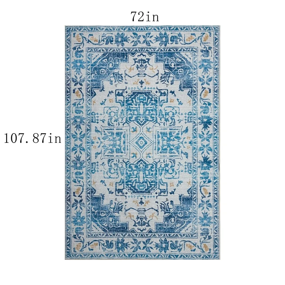 Vintage Modern Abstract Area Rug for Living room Bedroom