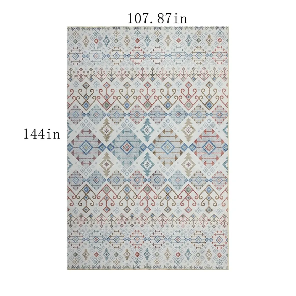 Vintage Modern Abstract Area Rug for Living room Bedroom