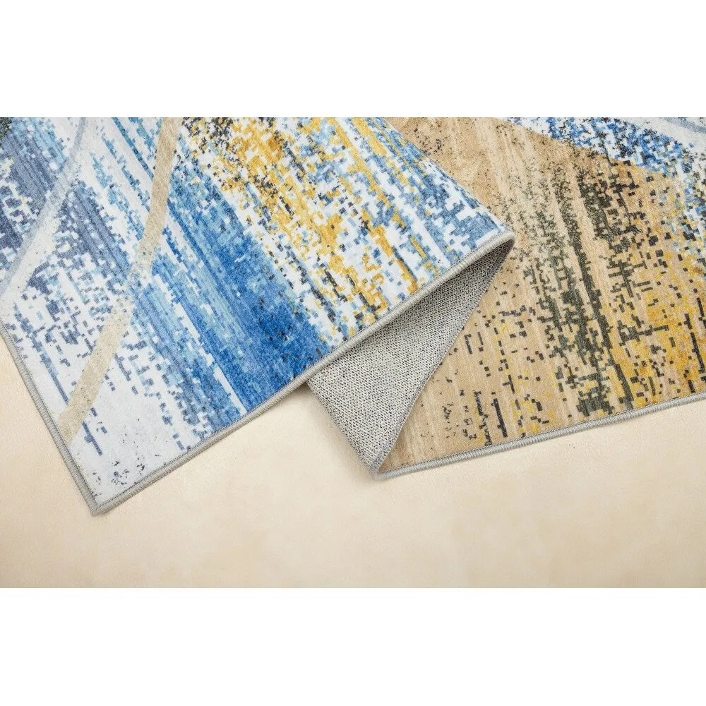 Vintage Modern Abstract Area Rug for Living room Bedroom