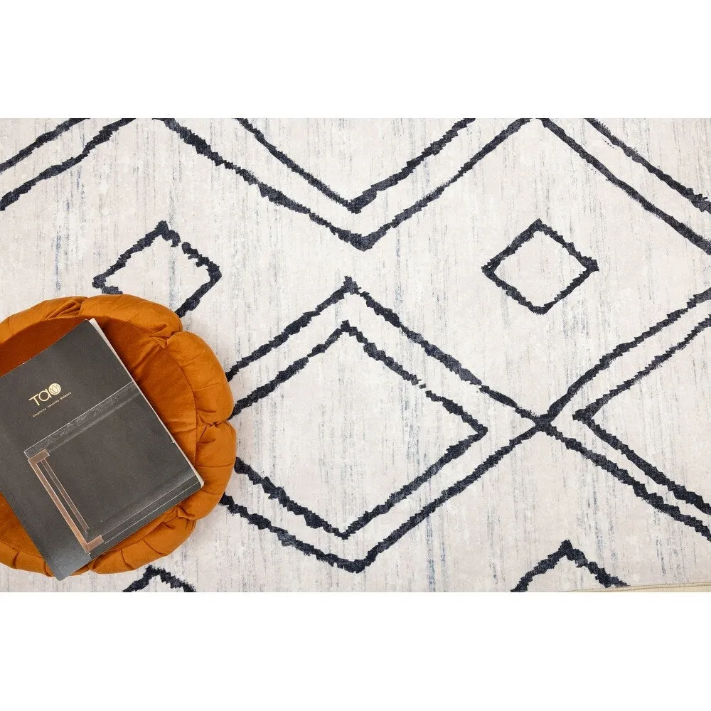 Vintage Modern Abstract Area Rug for Living room Bedroom