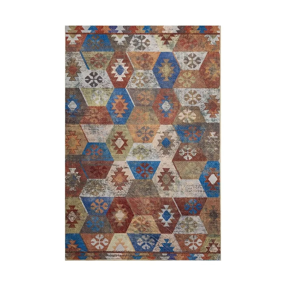 Vintage Modern Abstract Area Rug for Living room Bedroom