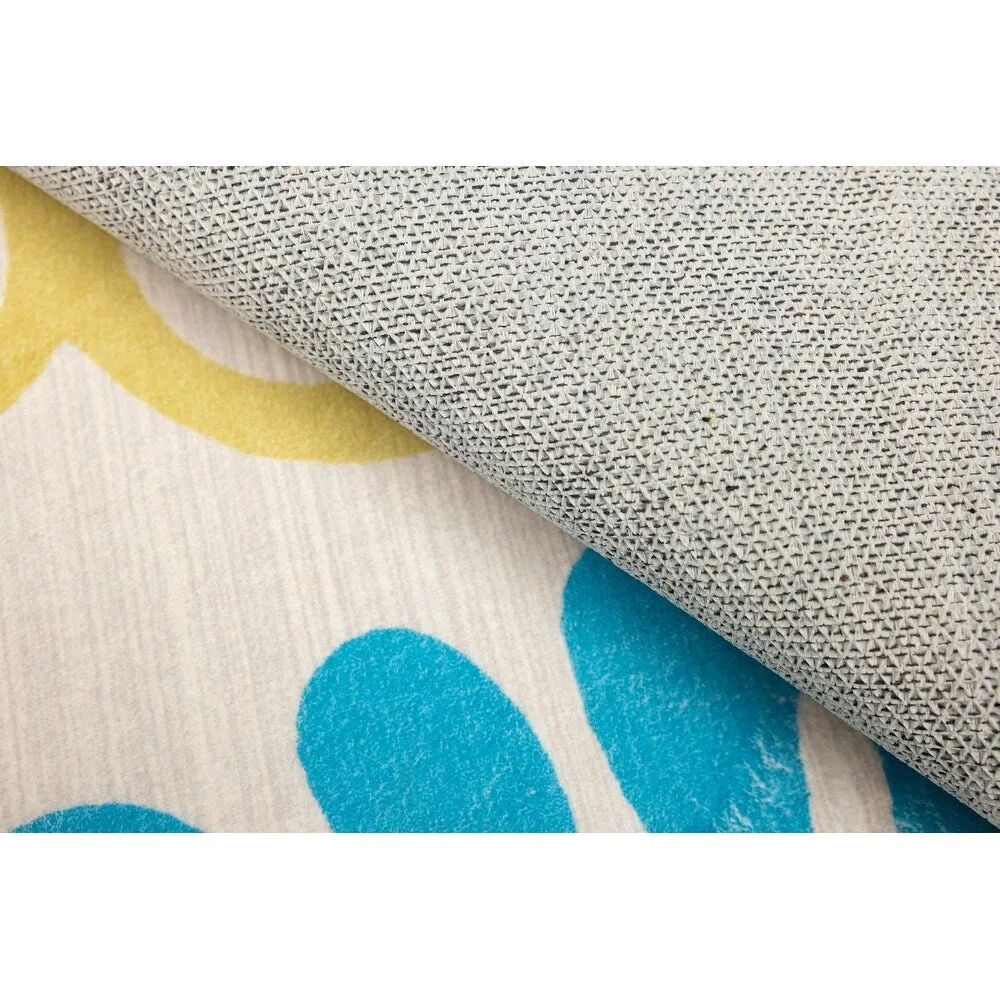 Vintage Modern Abstract Area Rug for Living room Bedroom