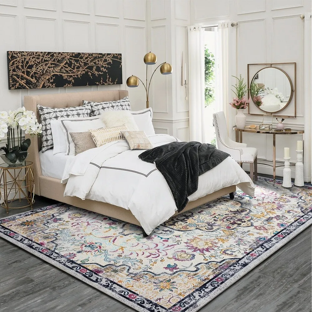 Vintage Modern Abstract Area Rug for Living room Bedroom