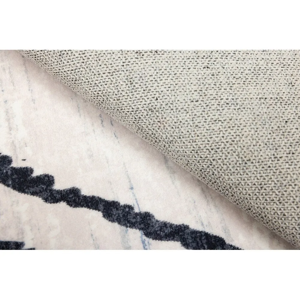 Vintage Modern Abstract Area Rug for Living room Bedroom
