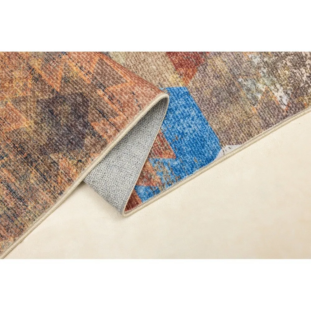 Vintage Modern Abstract Area Rug for Living room Bedroom